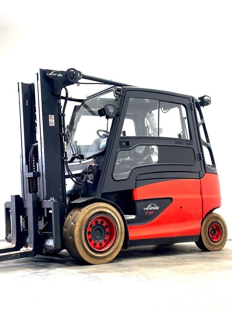 Linde E50L/600-388 電動堆高機