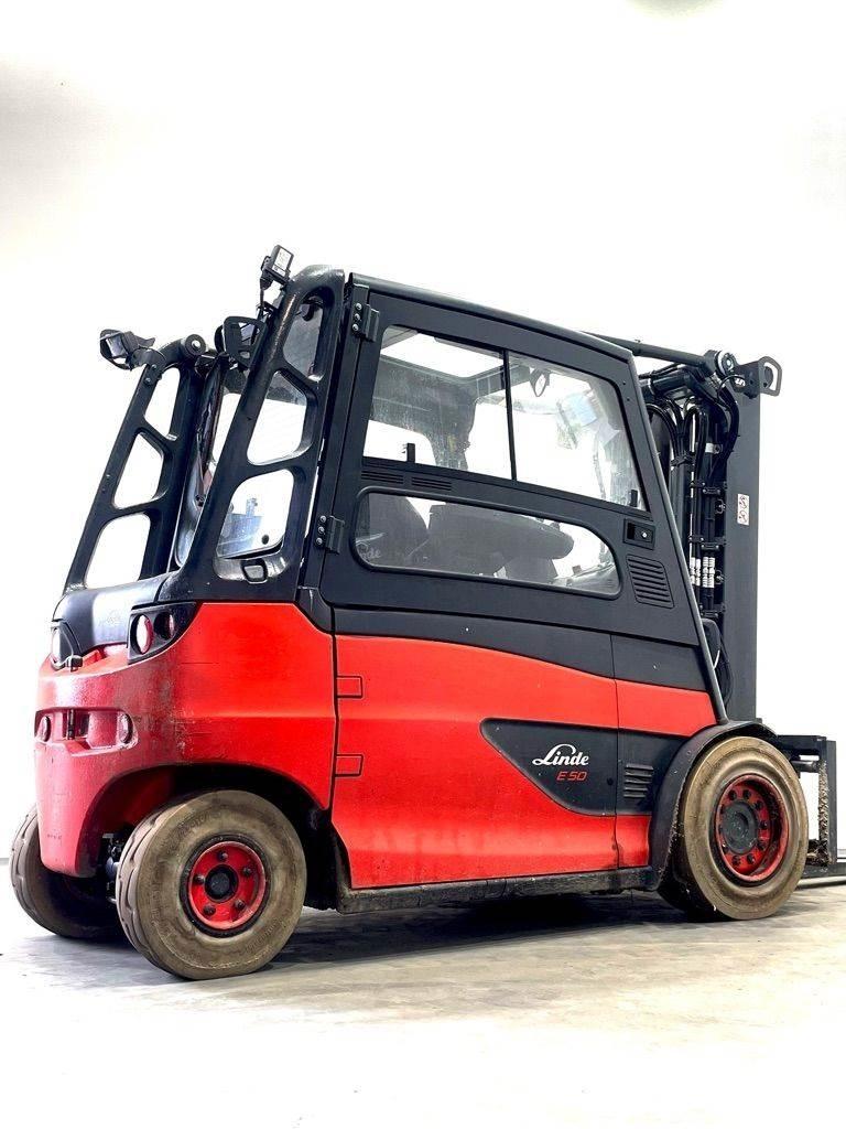 Linde E50L/600-388 電動堆高機