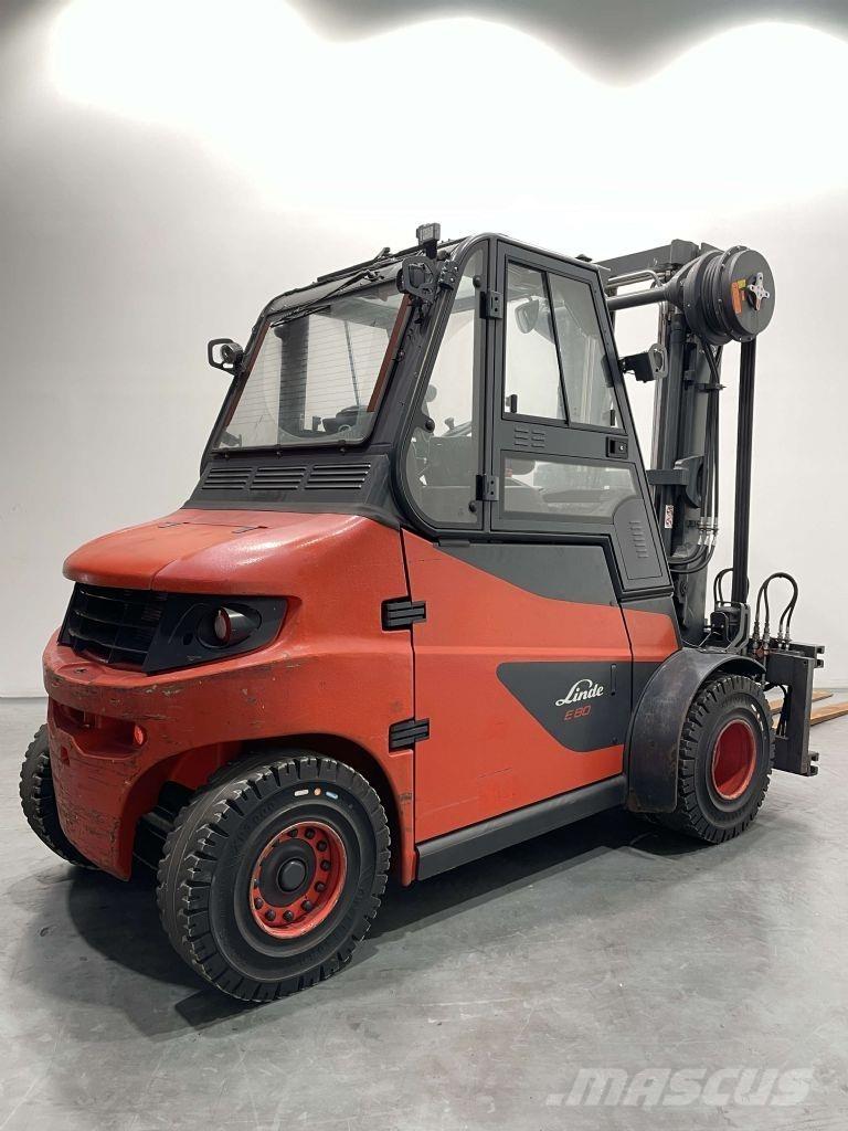 Linde E80-01-1279 電動堆高機