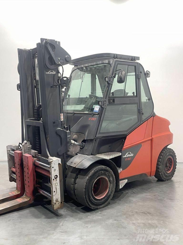 Linde E80-01/900-1279 電動堆高機