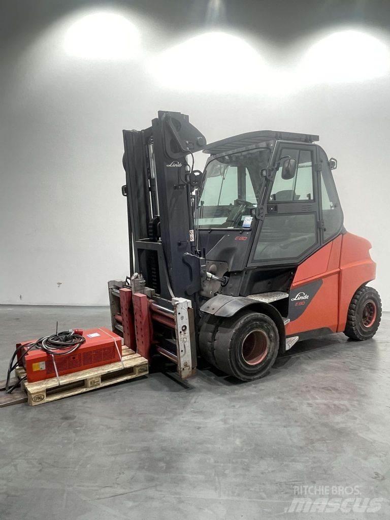Linde E80-01/900-1279 電動堆高機
