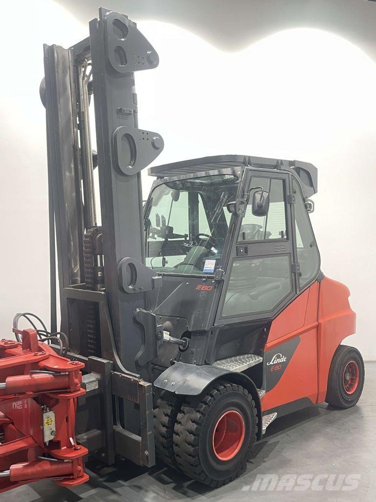 Linde E80-01/900-1279 電動堆高機