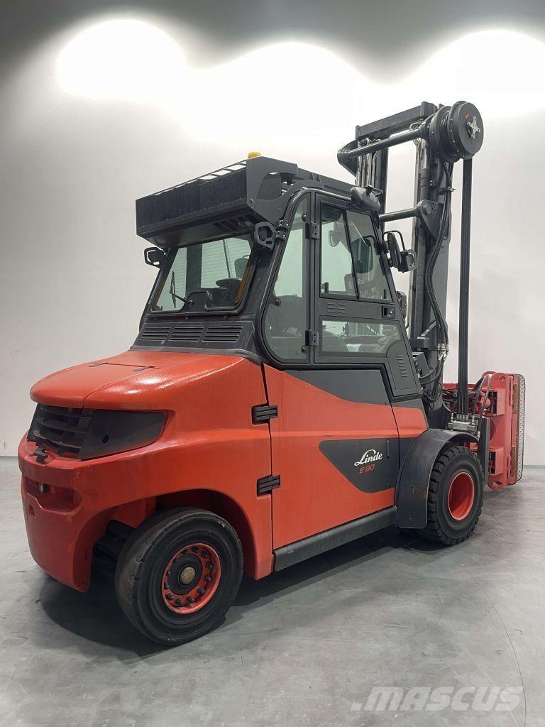 Linde E80-01/900-1279 電動堆高機