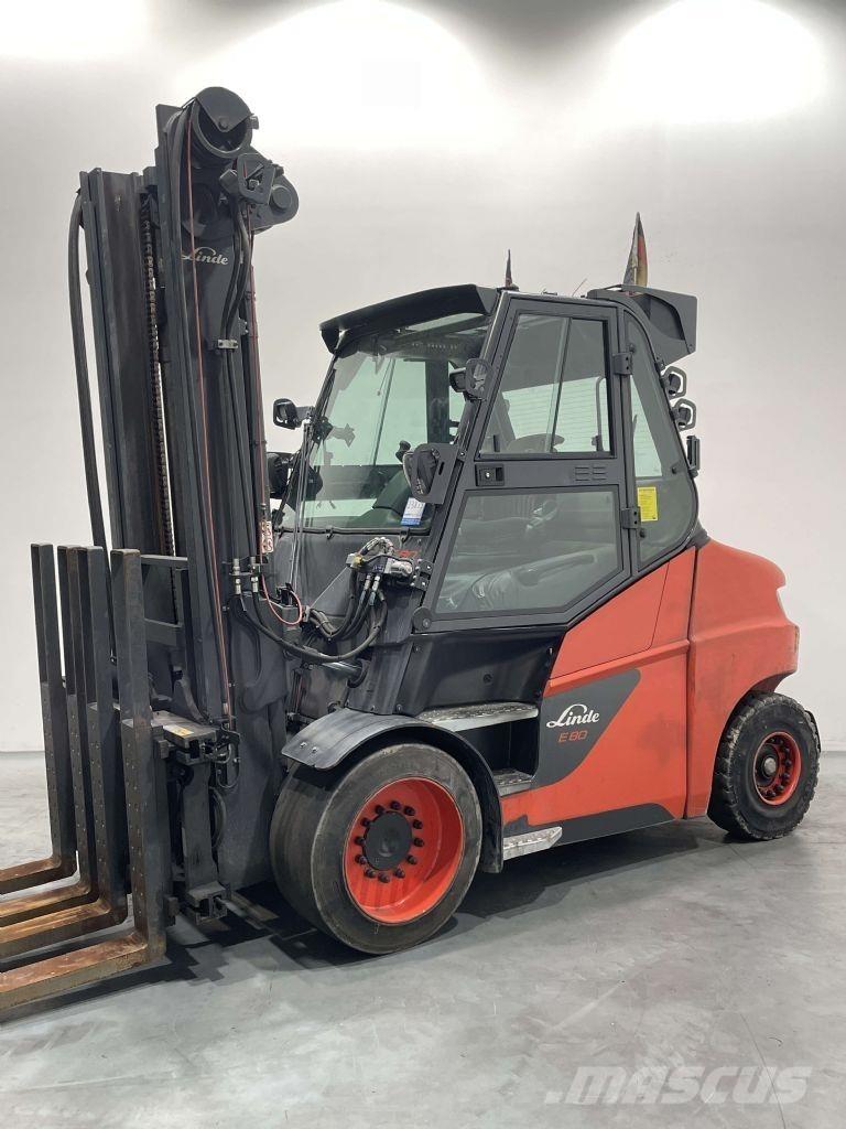 Linde E80-01/900-1279 電動堆高機
