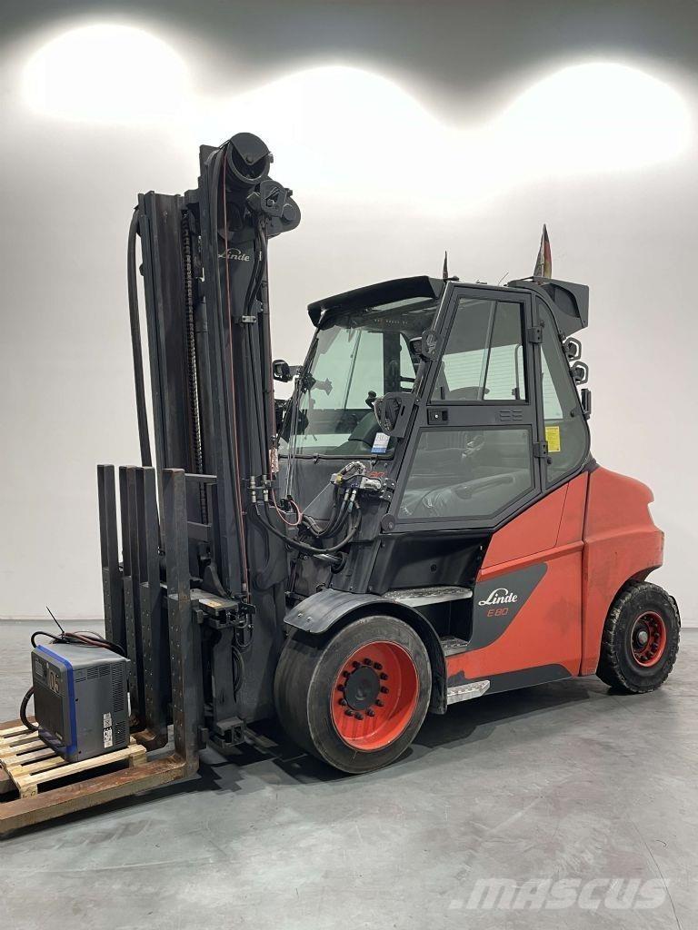 Linde E80-01/900-1279 電動堆高機
