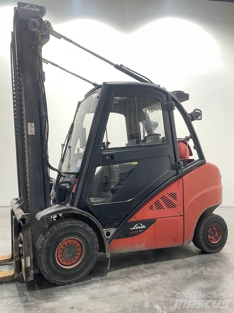 Linde H35T-02-393 液化石油氣LPG卡車
