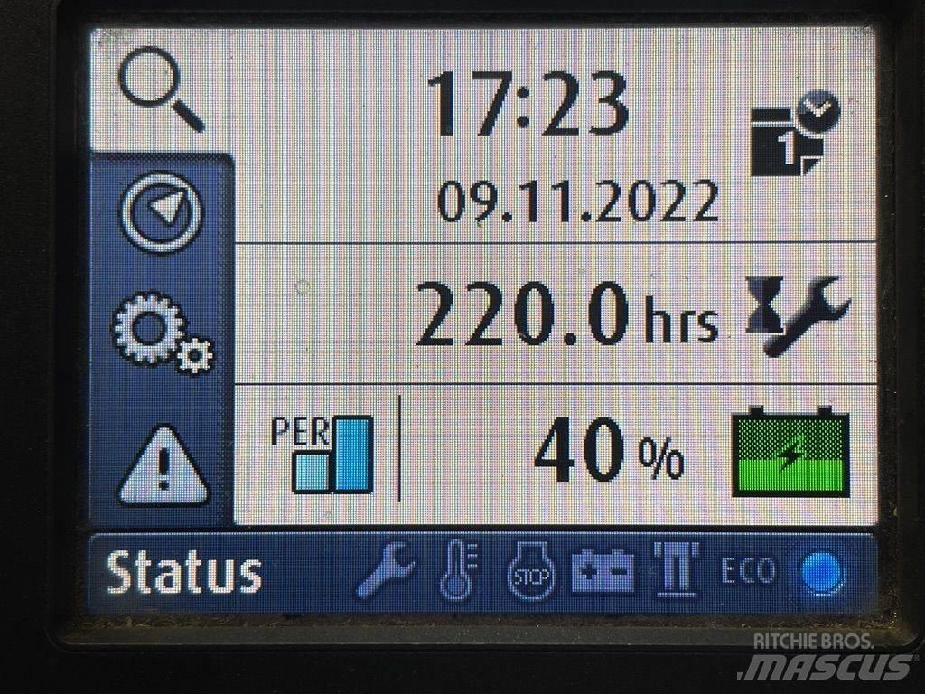 Linde T20RW-1154 自走式堆積機
