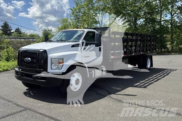 Ford F750 SD 平板式/側卸式卡車