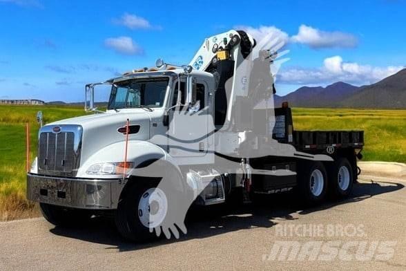 Peterbilt 348 平板式/側卸式卡車