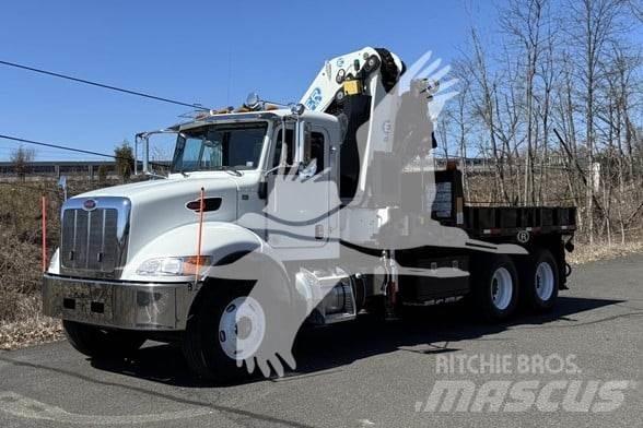 Peterbilt 348 平板式/側卸式卡車
