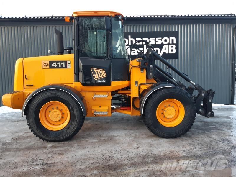 JCB 411 HT STORA BM 輪胎式裝載機