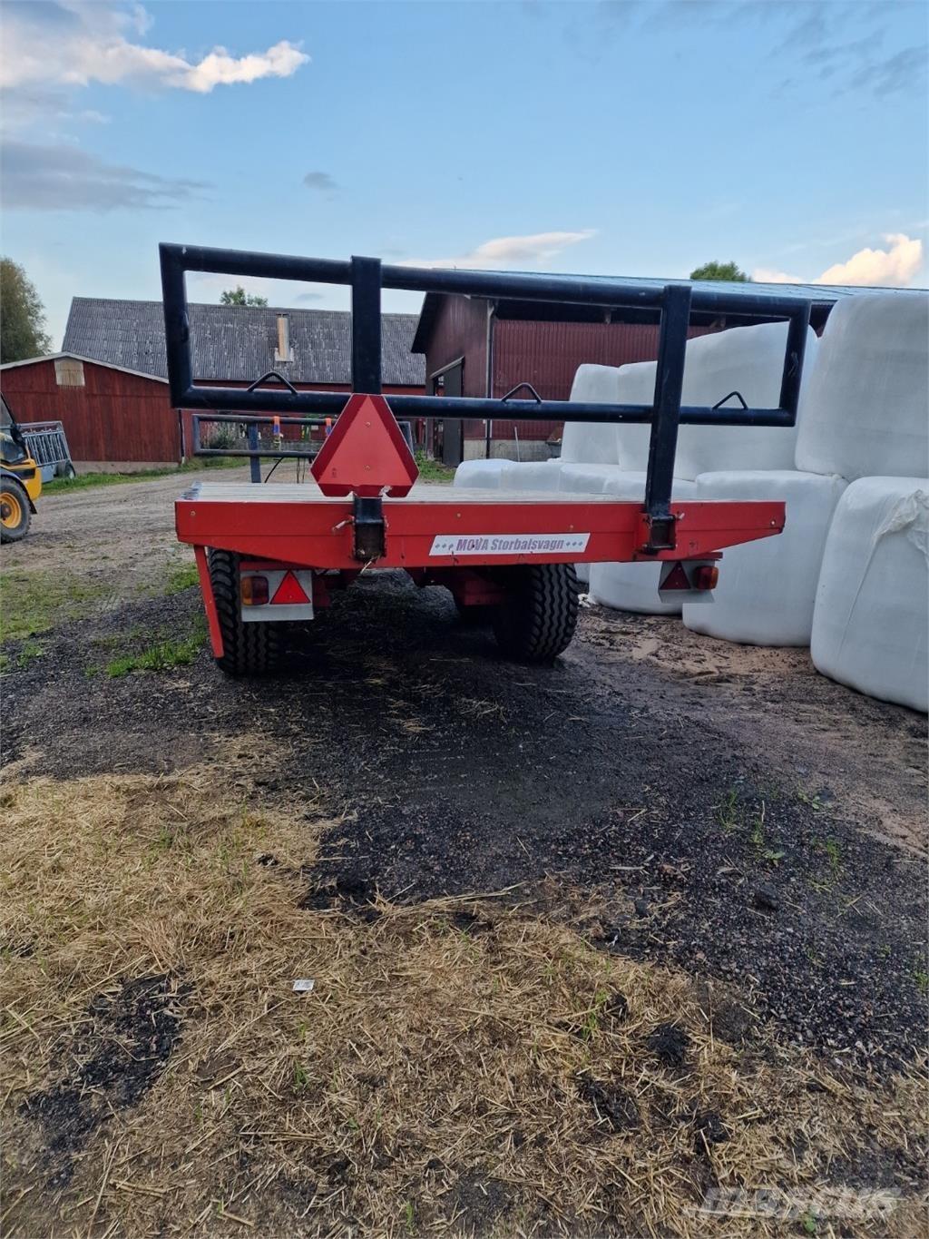Mova 10T BALKÄRRA 草捆拖車