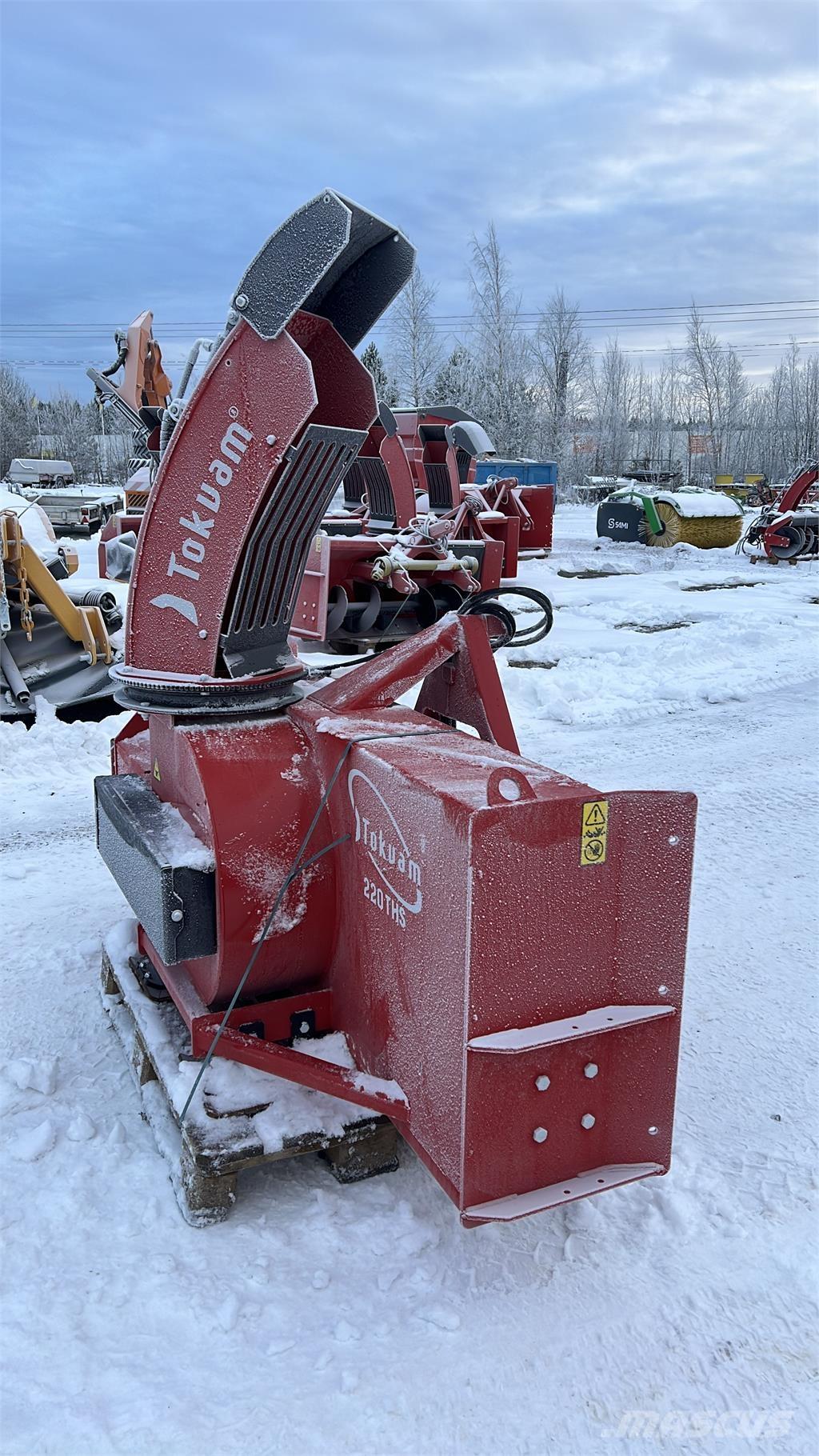 Tokvam 220THS Snöfräs 掃雪機