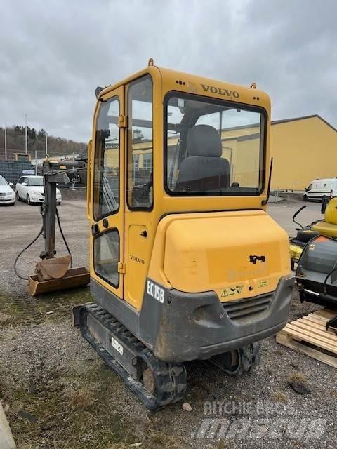 Volvo EC15B GRÄVMASKIN 輪胎式裝載機