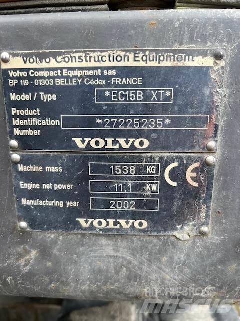 Volvo EC15B GRÄVMASKIN 輪胎式裝載機