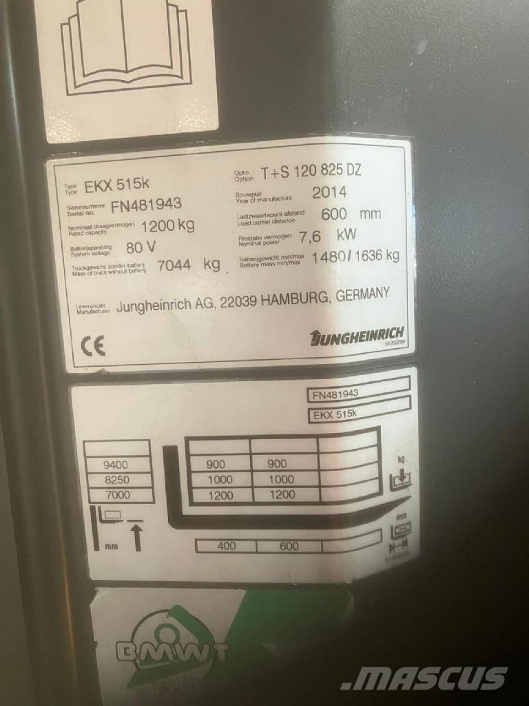 Jungheinrich EKX 515k 高舉式裝載機