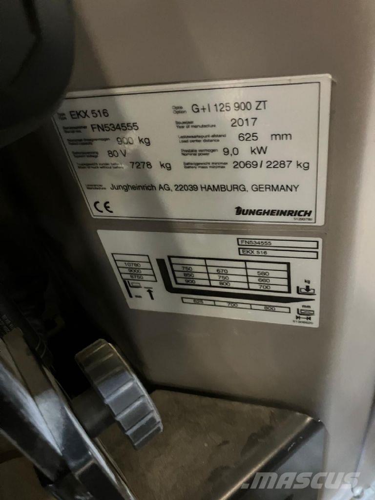 Jungheinrich EKX 516 高舉式裝載機