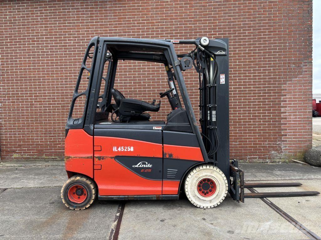 Linde E25H-01/600 電動堆高機