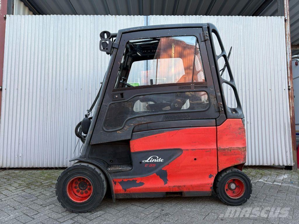 Linde E35HL-01 電動堆高機