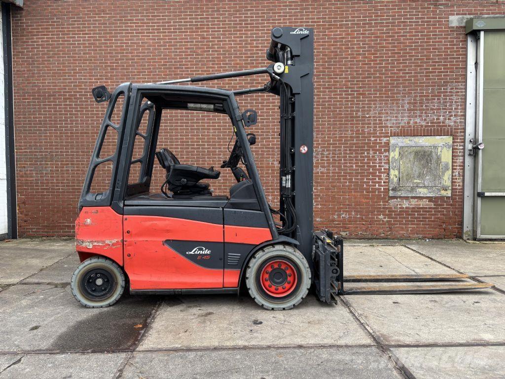 Linde E45H-01/600 電動堆高機
