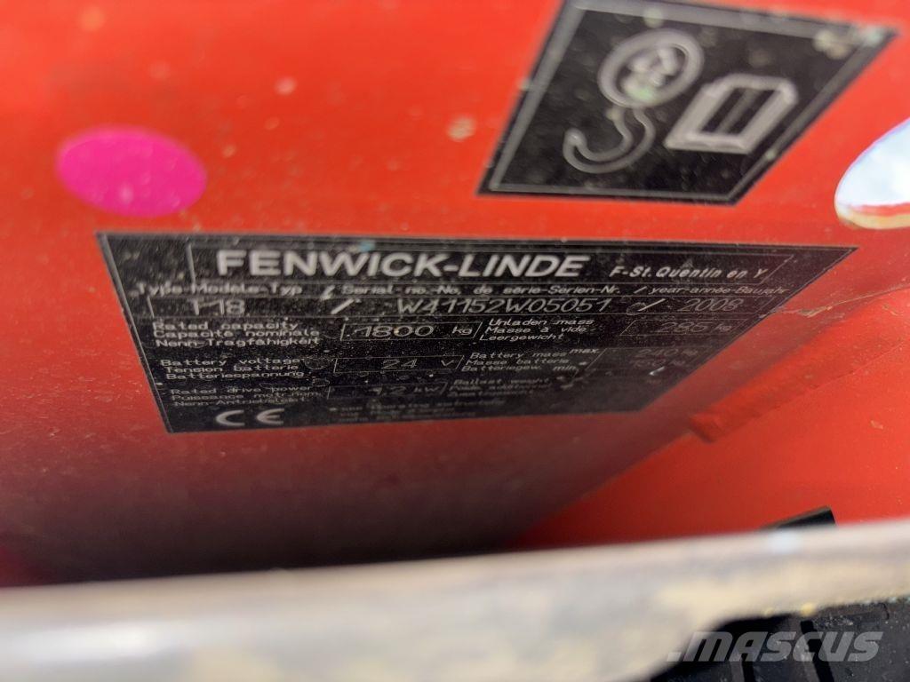 Linde T18 低架升降機