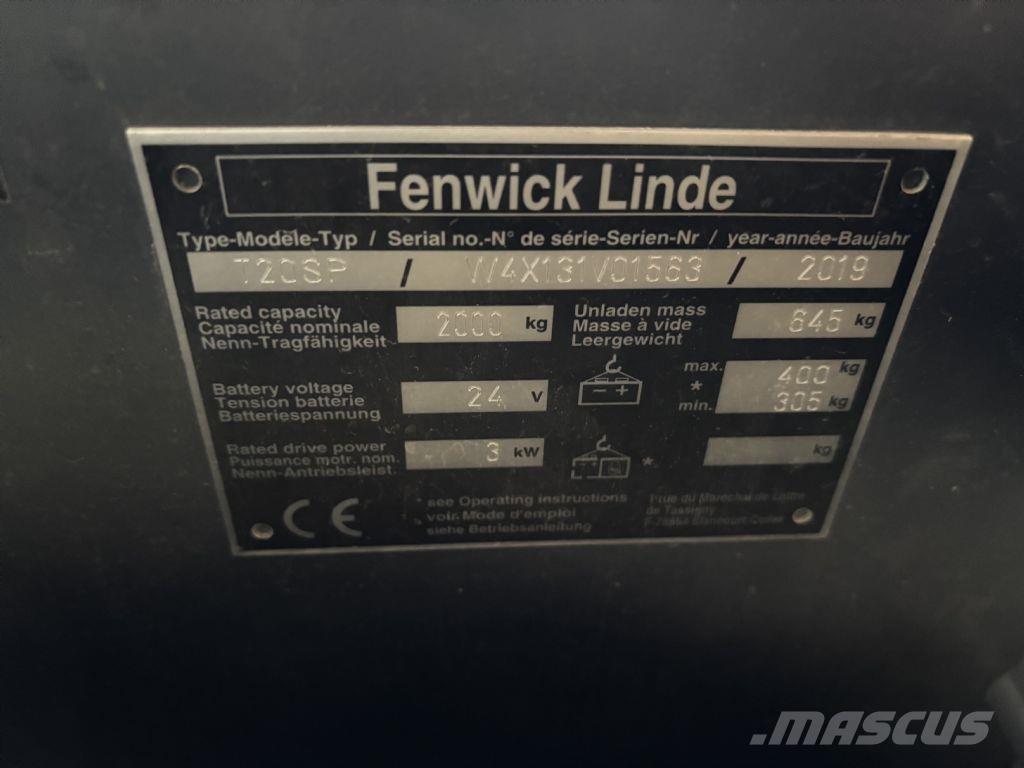 Linde T20 SP 自走式堆積機