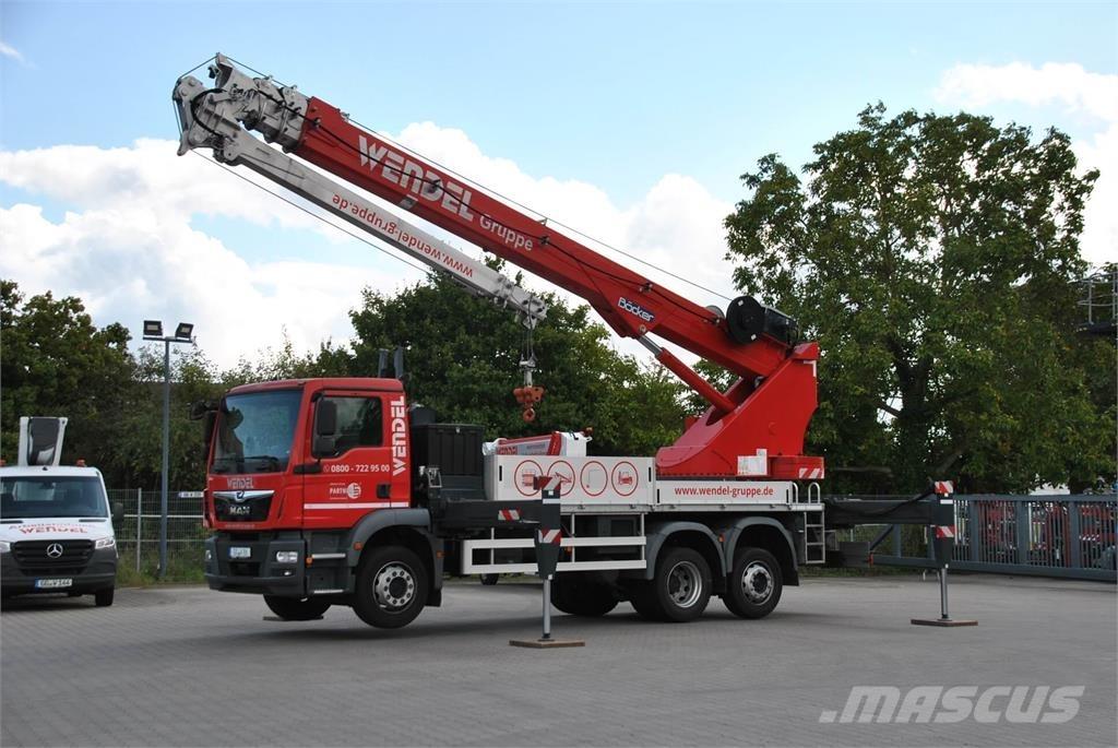 Böcker AK 46/6000 全路面起重機/吊車