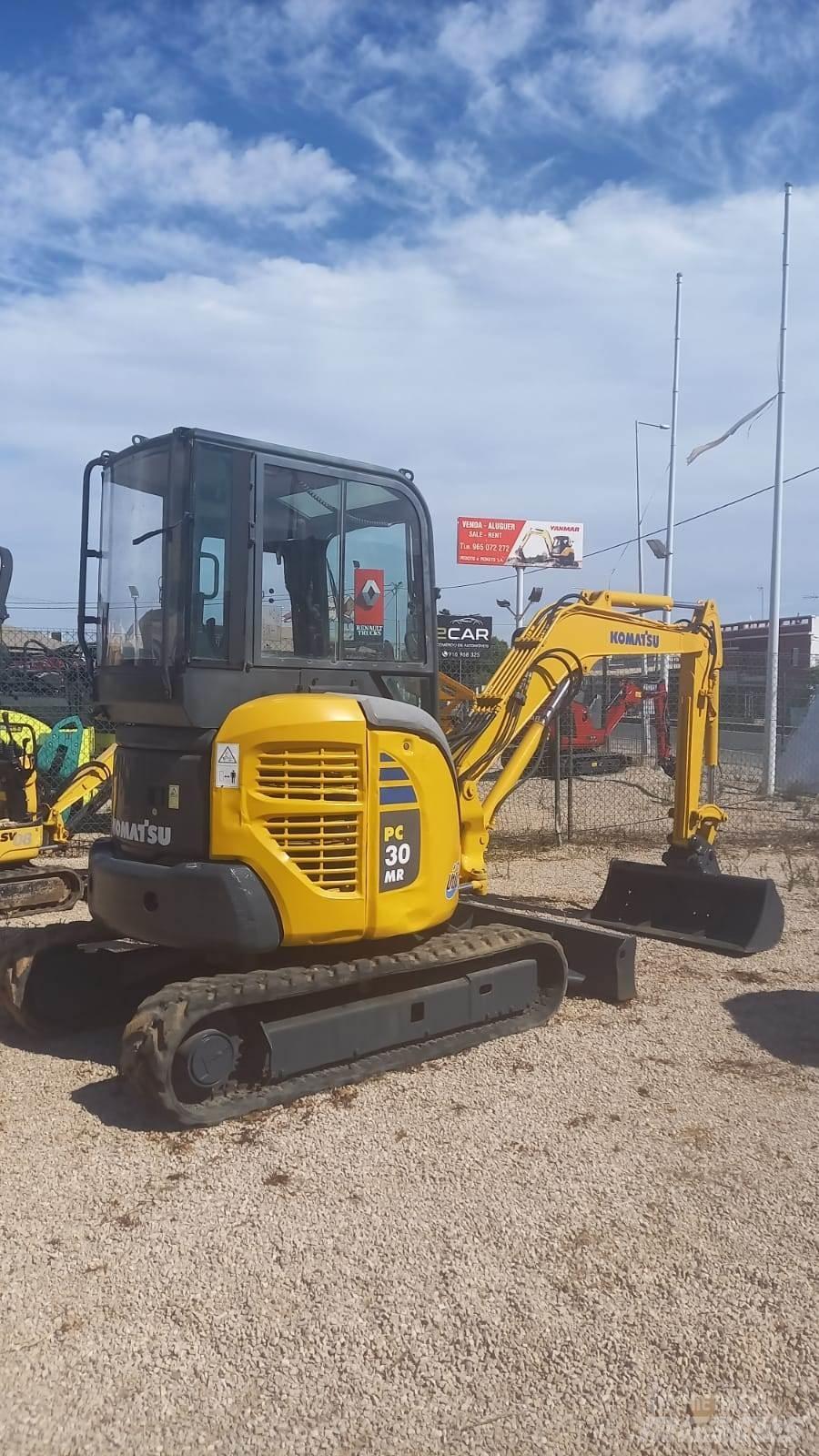 Komatsu PC30MR-2 小型挖土機/掘鑿機<7t(小型挖掘機)