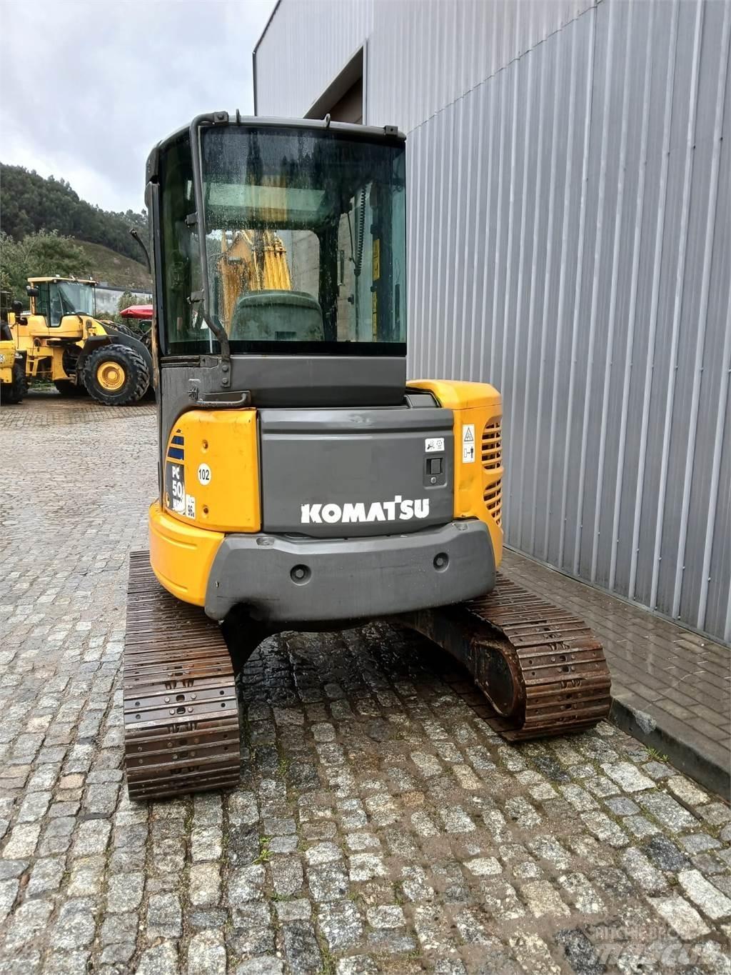 Komatsu PC50MR-2 小型挖土機/掘鑿機<7t(小型挖掘機)
