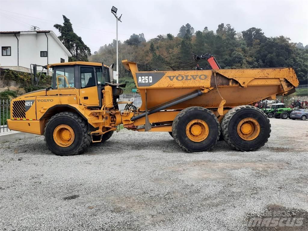 Volvo A25D 側卸礦車