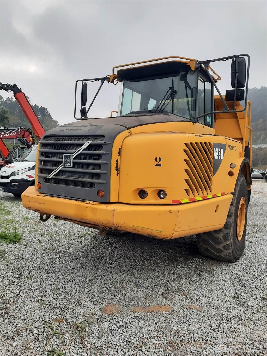 Volvo A25D 側卸礦車