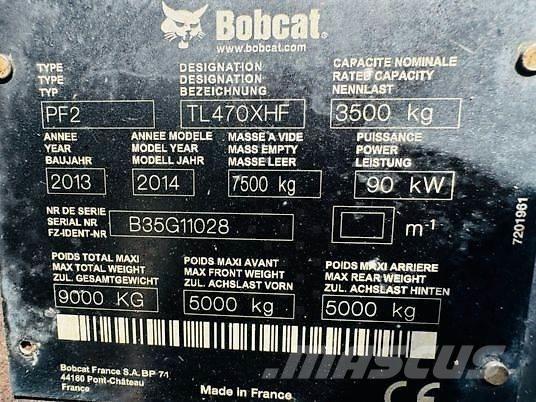 Bobcat TL470 伸縮臂操作車