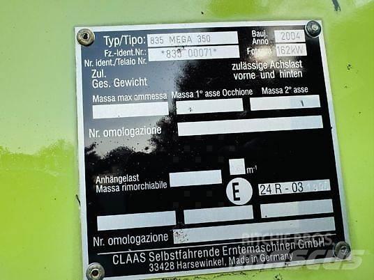 CLAAS MEGA 350 聯合收穫機
