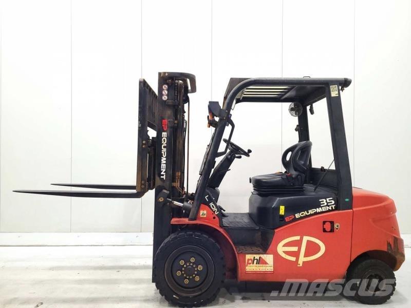 EP EFL353B 280 HC 電動堆高機