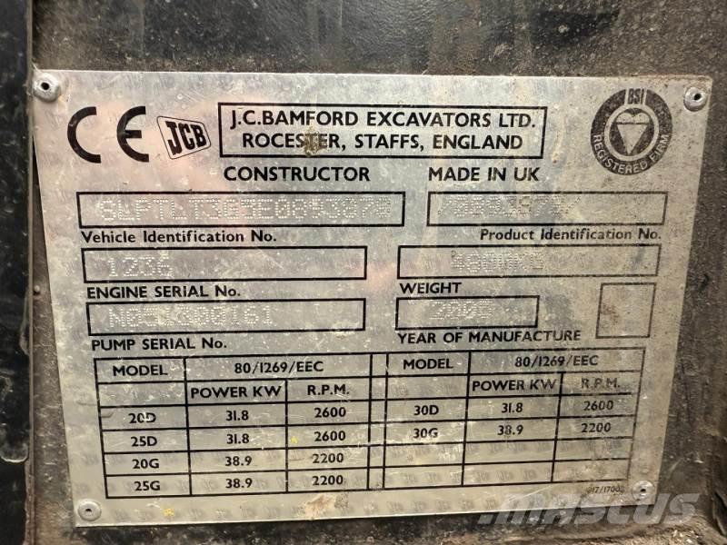 JCB TLT30G 伸縮臂操作車