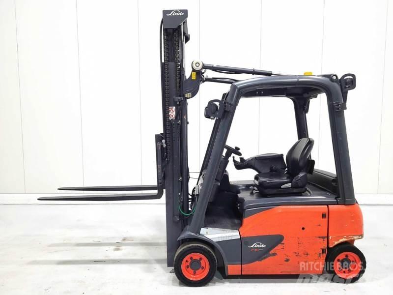 Linde E16P-02 電動堆高機
