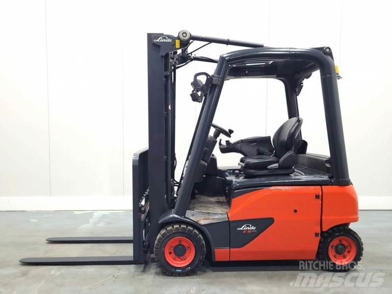 Linde E16P-02 386 電動堆高機
