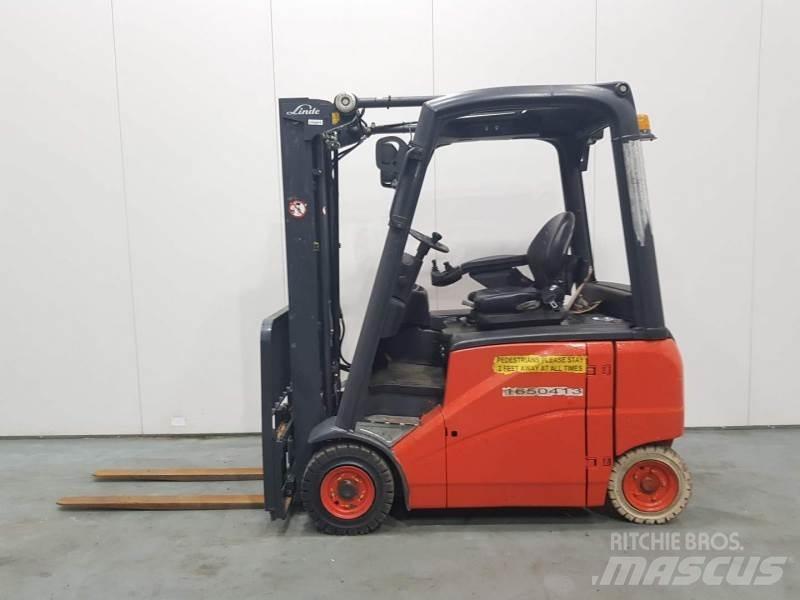 Linde E16PH-01 386 電動堆高機