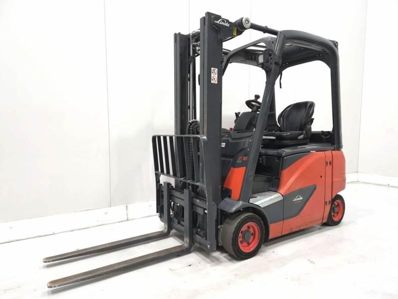 Linde E16PH-02 電動堆高機