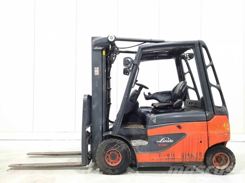 Linde E20-01 電動堆高機