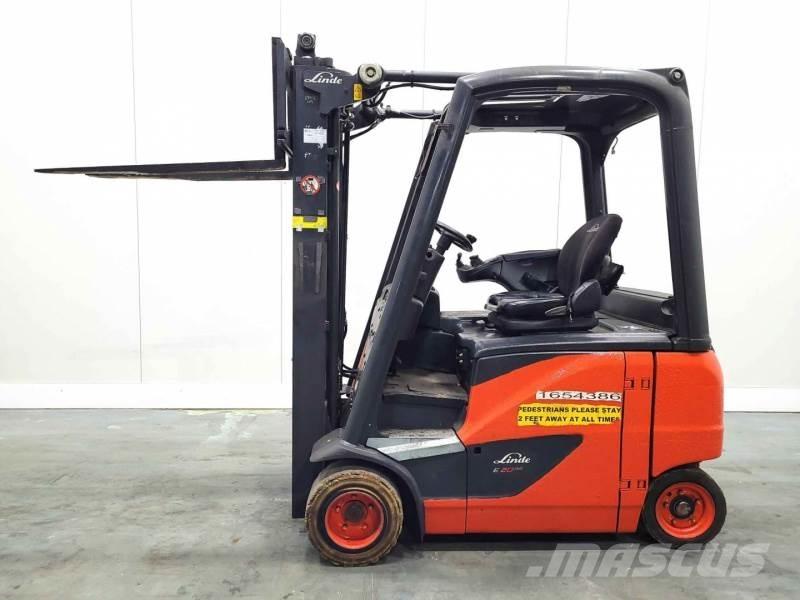 Linde E20PH-02 EVO 386 電動堆高機