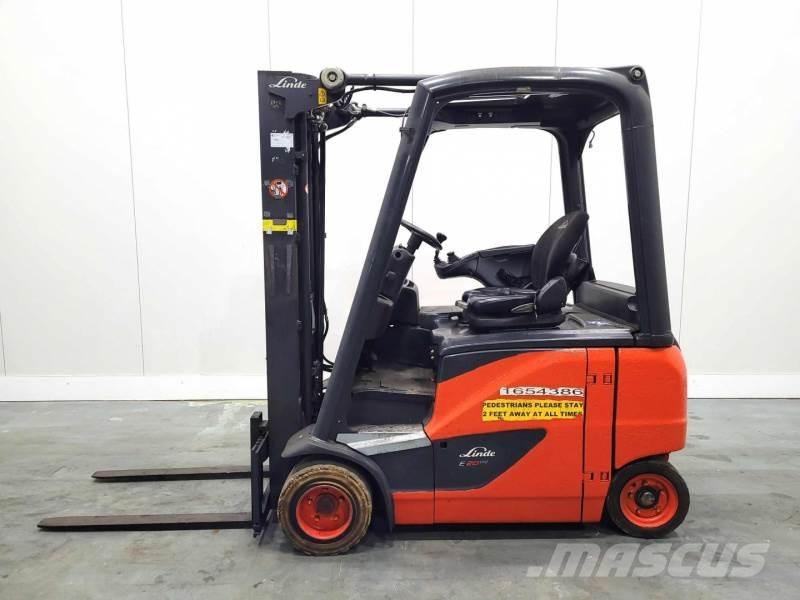 Linde E20PH-02 EVO 386 電動堆高機