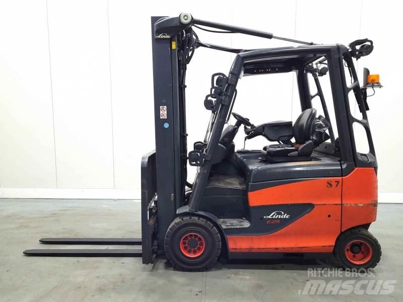 Linde E25H-01/600 387 電動堆高機