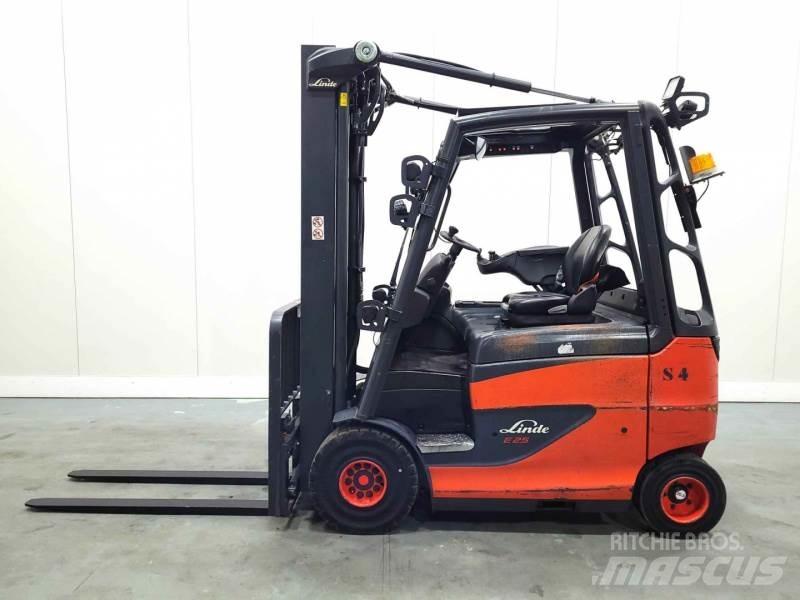 Linde E25H-01/600 387 電動堆高機