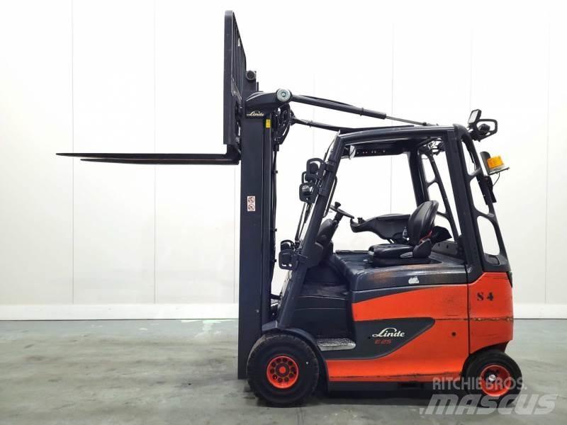Linde E25H-01/600 387 電動堆高機