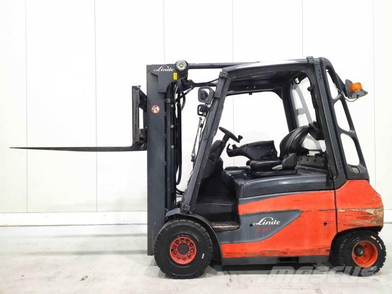 Linde E30-01 電動堆高機