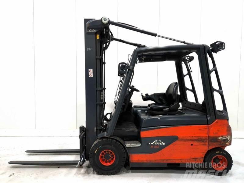 Linde E30L-01 電動堆高機