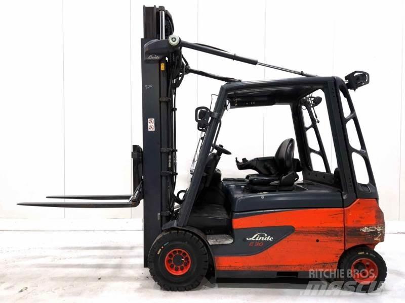 Linde E30L-01 電動堆高機