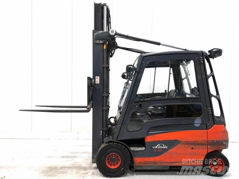 Linde E30L-01 電動堆高機