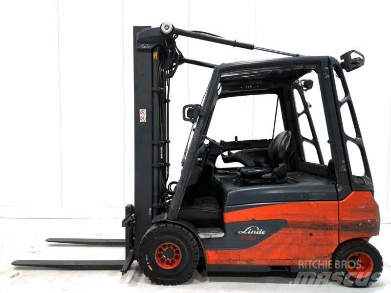 Linde E30L-01 電動堆高機